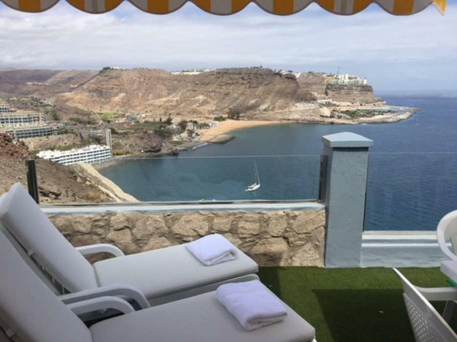 Duplex Playa Del Cura Beautiful Ocean View Apartment Mogán Exterior photo